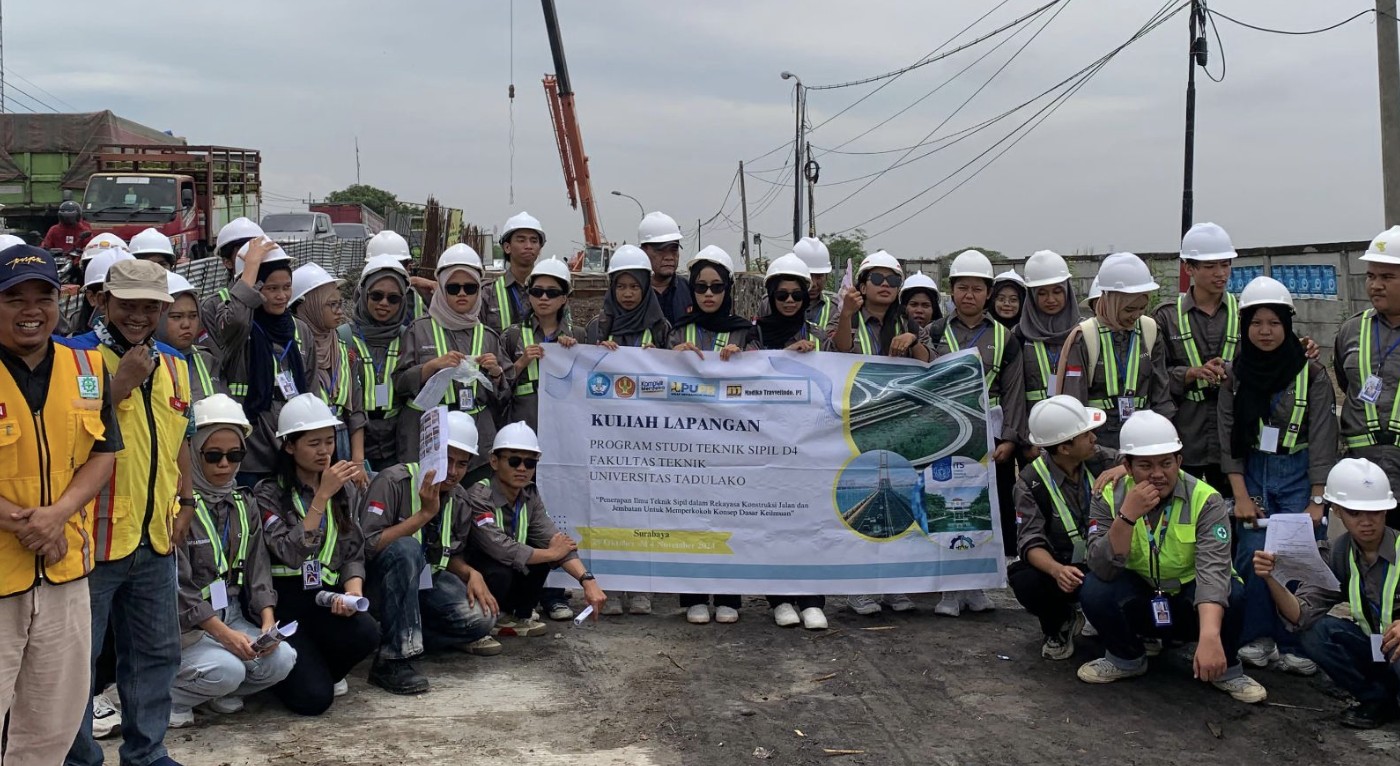 Kuliah Lapangan Program Studi D4 Teknik Sipil
